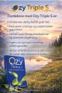 Ozy Triple S - et unikt kosttilskudd for vektkontroll, sett med 3 pakker thumbnail