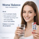 Woma' Balance PRE+PROBIOTICS kosttilskudd sett med 3 og gratis frakt thumbnail