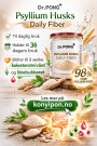 Dr. Pong Psyllium Husks Daily Fiber - kostfiber som hjelper fordøyelsen til å rense tarmen thumbnail