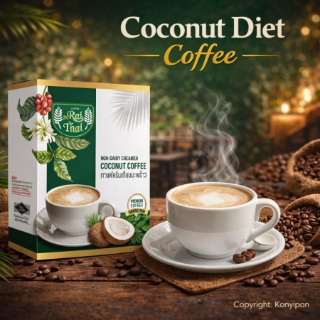Coconut Coffee diet kaffe (6 boks sett)