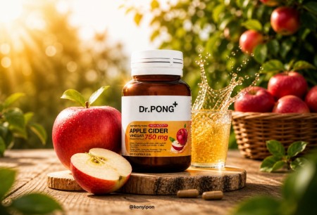 Dr. Pong Apple Cider Vinegar - støtter metabolisme og fettforbrenning