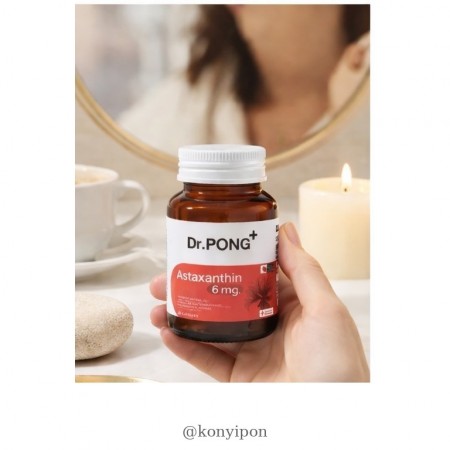 Dr. Pong Astaxanthin, en eksklusiv antioksidant for hud, velvære og glød 